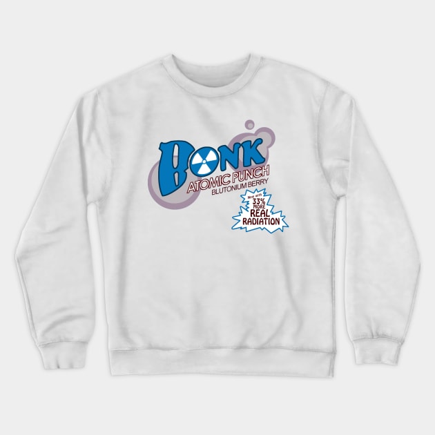 Bonk Atomic Punch OFFICIAL (BLU) Crewneck Sweatshirt by The_RealPapaJohn